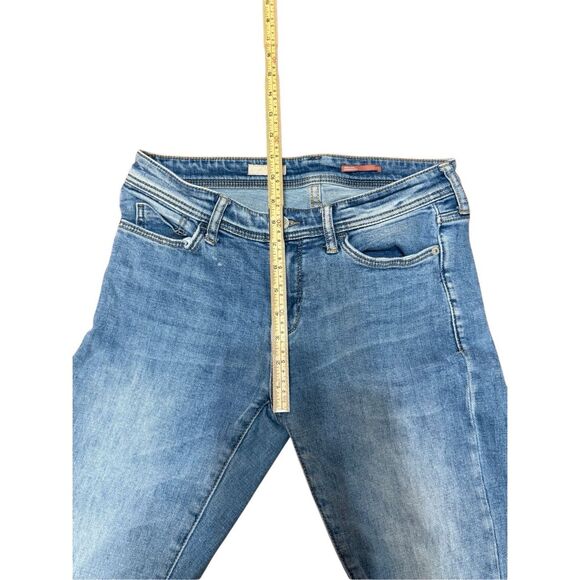Pilcro Women’s The Slim Boyfriend Light Wash Midrise Jeans Sz 26 - Picture 9 of 11